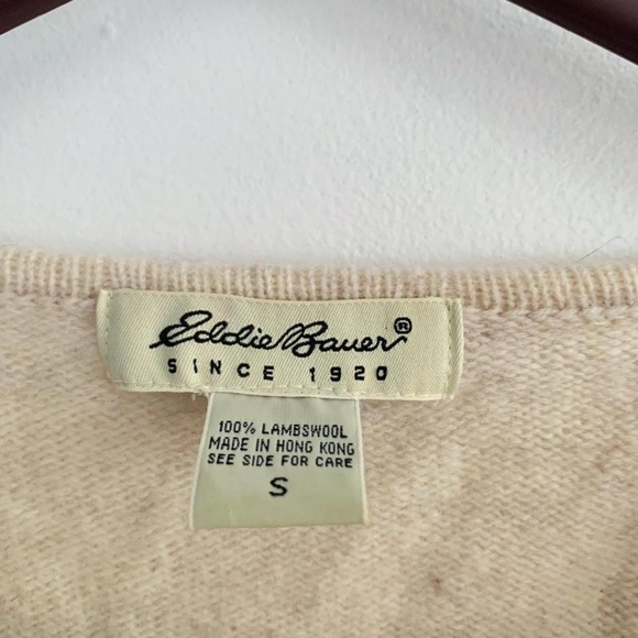 Cream Floral Embroidered Sweater - Picture 3 of 4